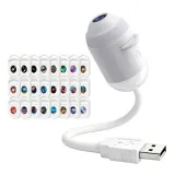 5D Galaxy Projektor 12/24in 1 USB Sternenhimmel Nachtlicht mit 24 Filmen 360° DE – Bild 1