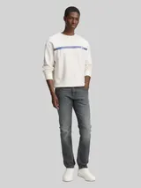 TOM TAILOR DENIM Herren TTPIERS SLIM Jeans, grau, Uni – Bild 4