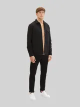 TOM TAILOR Herren Strickpullover mit Rollkragen, braun, Meliert – Bild 6