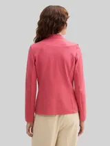 TOM TAILOR Damen Slim Fit Blazer mit Ottoman Struktur, rot, Uni – Bild 5