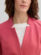 TOM TAILOR Damen Slim Fit Blazer mit Ottoman Struktur, rot, Uni – Bild 6
