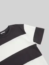 TOM TAILOR Jungen T-Shirt mit Bio-Baumwolle, grau, Gestreift – Bild 4