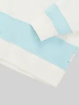 TOM TAILOR Jungen Sweatshirt mit Bio-Baumwolle, grün, Gestreift – Bild 4