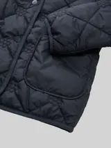 TOM TAILOR Mädchen Steppjacke mit recyceltem Polyester, blau, Uni – Bild 4