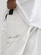 TOM TAILOR DENIM Herren Loose Fit Utility Hose, grau, Uni – Bild 6