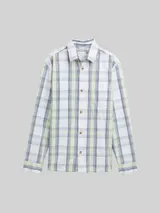 TOM TAILOR Herren Overshirt mit Karomuster, blau, Kariert – Bild 3