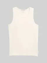 TOM TAILOR Mädchen Basic Ripp Top, weiß, Uni – Bild 3