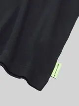 TOM TAILOR Mädchen Basic Ripp Top, schwarz, Uni – Bild 4