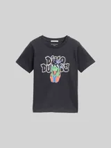TOM TAILOR Jungen T-Shirt mit Wendepailletten, grau, Uni – Bild 3