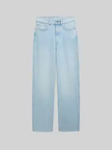 TOM TAILOR DENIM Damen TTLINOU WIDE Jeans, blau, Uni – Bild 3