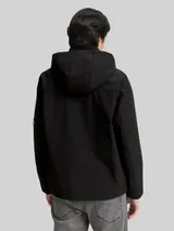 TOM TAILOR Herren Softshell Jacke mit Kapuze, schwarz, Uni – Bild 5