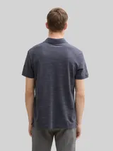 TOM TAILOR Herren Poloshirt mit Brusttasche, grau, Uni – Bild 5
