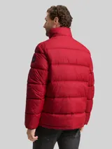 TOM TAILOR Herren Puffer-Jacke aus wasserabweisendem Material, rot, Uni – Bild 5