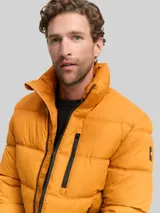 TOM TAILOR Herren Puffer-Jacke aus wasserabweisendem Material, braun, Uni – Bild 6