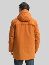 TOM TAILOR Herren Arctic Parka mit abnehmbarer Kapuze, braun, Uni – Bild 5