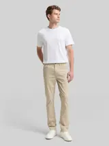TOM TAILOR Herren TTJOSH Regular Slim Hose, braun, Uni – Bild 4