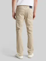 TOM TAILOR Herren TTJOSH Regular Slim Hose, braun, Uni – Bild 5