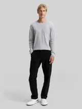 TOM TAILOR DENIM Herren TTLoose Jeans im Utility-Look, schwarz, Uni – Bild 4