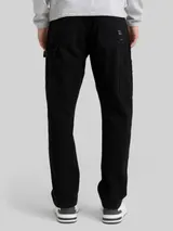 TOM TAILOR DENIM Herren TTLoose Jeans im Utility-Look, schwarz, Uni – Bild 5