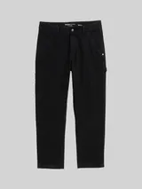 TOM TAILOR DENIM Herren TTLoose Jeans im Utility-Look, schwarz, Uni – Bild 3