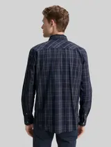 TOM TAILOR Herren Regular Fit Hemd mit Karo-Muster, blau, Kariert – Bild 5
