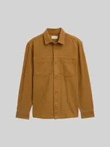 TOM TAILOR Herren Overshirt mit Brusttaschen, braun, Uni – Bild 3