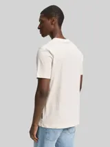 TOM TAILOR DENIM Herren Basic T-Shirt in Unifarben, braun, Uni – Bild 5