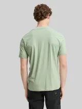 TOM TAILOR DENIM Herren T-Shirt mit Fotoprint, grün, Print – Bild 5
