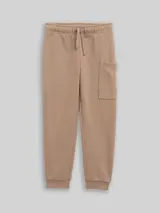 TOM TAILOR Jungen Cargo Jogginghose, braun, Uni – Bild 3