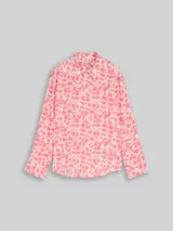 TOM TAILOR Damen Hemdbluse mit Muster, rosa, Gemustert – Bild 3