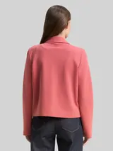 TOM TAILOR Damen Regular Fit Jacke mit Reißverschluss, rot, Uni – Bild 5