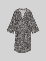 TOM TAILOR Damen Kleid mit Muster, blau, Gemustert – Bild 3