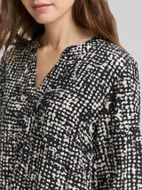 TOM TAILOR Damen Kleid mit Muster, blau, Gemustert – Bild 6