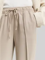 TOM TAILOR Damen Loose Straight Hose, grau, Uni – Bild 6