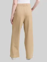 TOM TAILOR DENIM Damen Wide Leg Hose, braun, Uni – Bild 5