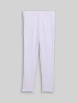 TOM TAILOR Mädchen Basic Leggings mit weichem Innenfutter, lila, Uni – Bild 3