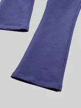TOM TAILOR Mädchen Flared Leggings, blau, Uni – Bild 4