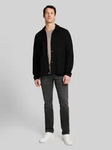 TOM TAILOR Herren TTJOSH REGULAR SLIM Jeans, grau, Uni – Bild 4