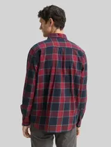 TOM TAILOR Herren Comfort Fit Hemd mit Karomuster, blau, Kariert – Bild 5