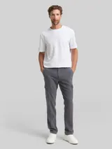 TOM TAILOR Herren TTTAPERED Cargo Hose, grau, Uni – Bild 4