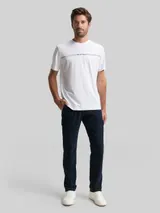 TOM TAILOR Herren TTTAPERED Cargo Hose, blau, Uni – Bild 4