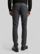 TOM TAILOR Herren TTRAVIS SLIM Chino Hose, blau, Uni – Bild 5