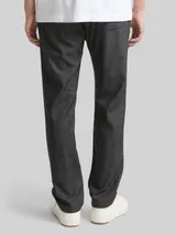 TOM TAILOR Herren TTREGULAR Chino Hose, schwarz, Uni – Bild 5