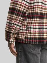 TOM TAILOR DENIM Herren Overshirt mit Karomuster, braun, Kariert – Bild 6