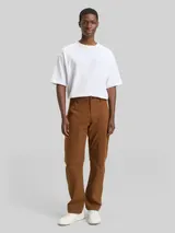 TOM TAILOR DENIM Herren TTLOOSE Hose im Utility-Look, braun, Uni – Bild 4