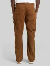 TOM TAILOR DENIM Herren TTLOOSE Hose im Utility-Look, braun, Uni – Bild 5