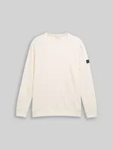 TOM TAILOR Herren Langarmshirt mit Waffelstruktur, braun, Uni – Bild 3