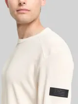 TOM TAILOR Herren Langarmshirt mit Waffelstruktur, braun, Uni – Bild 6