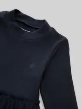 TOM TAILOR Mädchen Mini-Kleid mit Tüllrock, blau, Uni – Bild 4