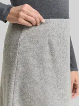 TOM TAILOR Damen Cosy Rock in Melange-Optik, grau, Meliert – Bild 6